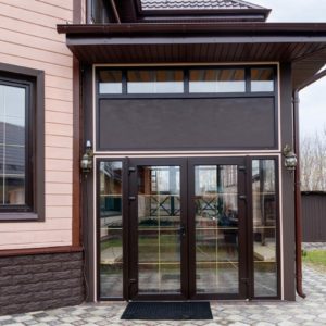 Противопожарная дверь для веранды / серия FRM33240