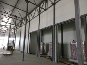 Противопожарная перегородка для цехов / серия FRM5508